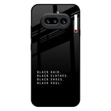 Black Soul Nothing Phone 4a 5G Glass Back Cover Online