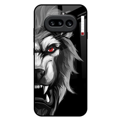 Wild Lion Nothing Phone 4a 5G Glass Back Cover Online