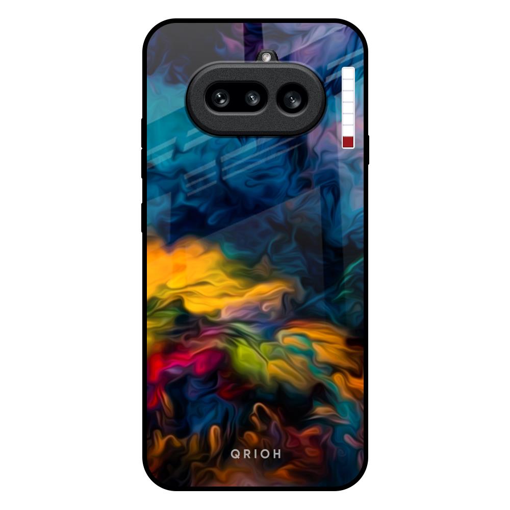 Multicolor Oil Painting Nothing Phone 4a 5G Glass Back Cover Online
