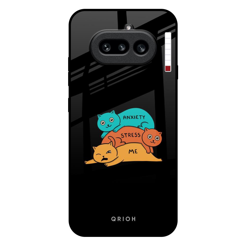 Anxiety Stress Nothing Phone 4a 5G Glass Back Cover Online