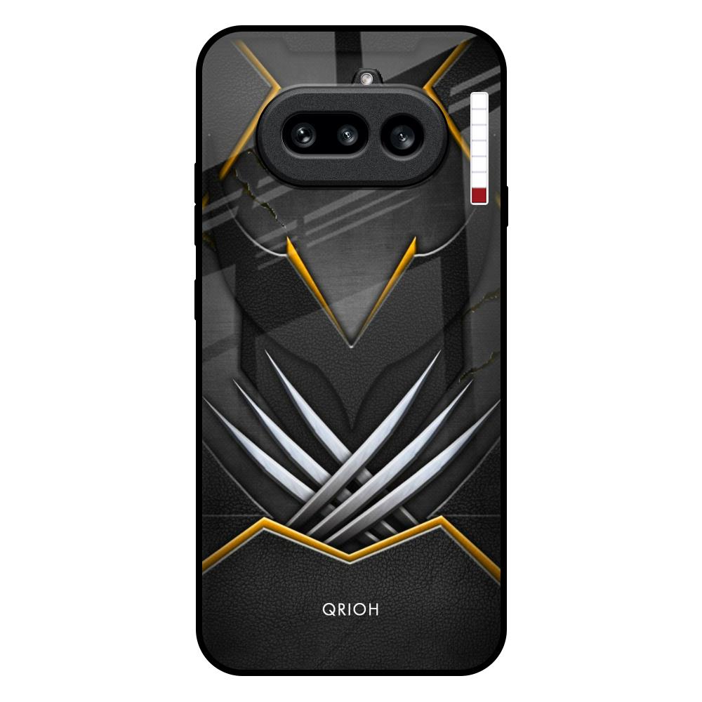 Black Warrior Nothing Phone 4a 5G Glass Back Cover Online