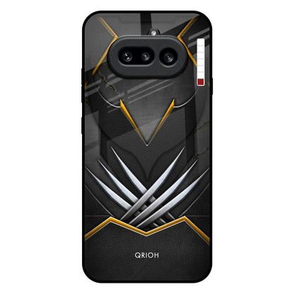 Black Warrior Nothing Phone 4a 5G Glass Back Cover Online