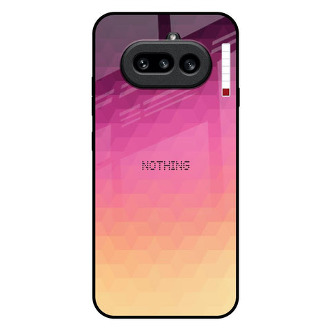 Geometric Pink Diamond Nothing Phone 4a 5G Glass Back Cover Online