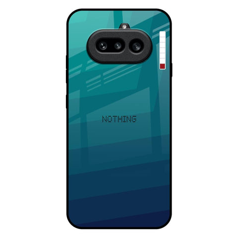 Green Triangle Pattern Nothing Phone 4a 5G Glass Back Cover Online