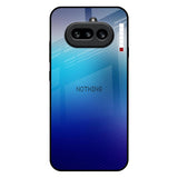Blue Rhombus Pattern Nothing Phone 4a 5G Glass Back Cover Online
