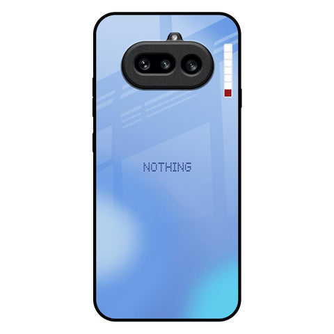 Vibrant Blue Texture Nothing Phone 4a 5G Glass Back Cover Online