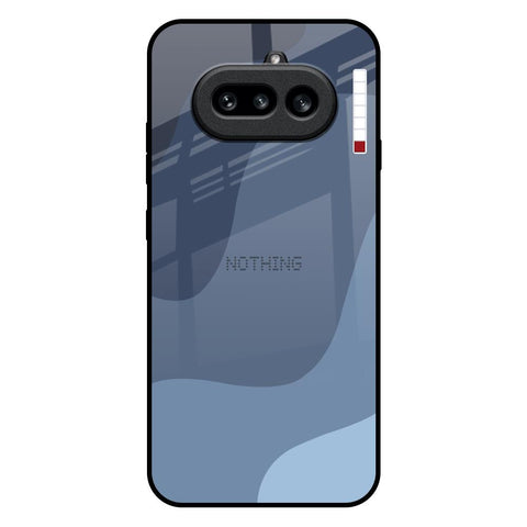 Navy Blue Ombre Nothing Phone 4a 5G Glass Back Cover Online