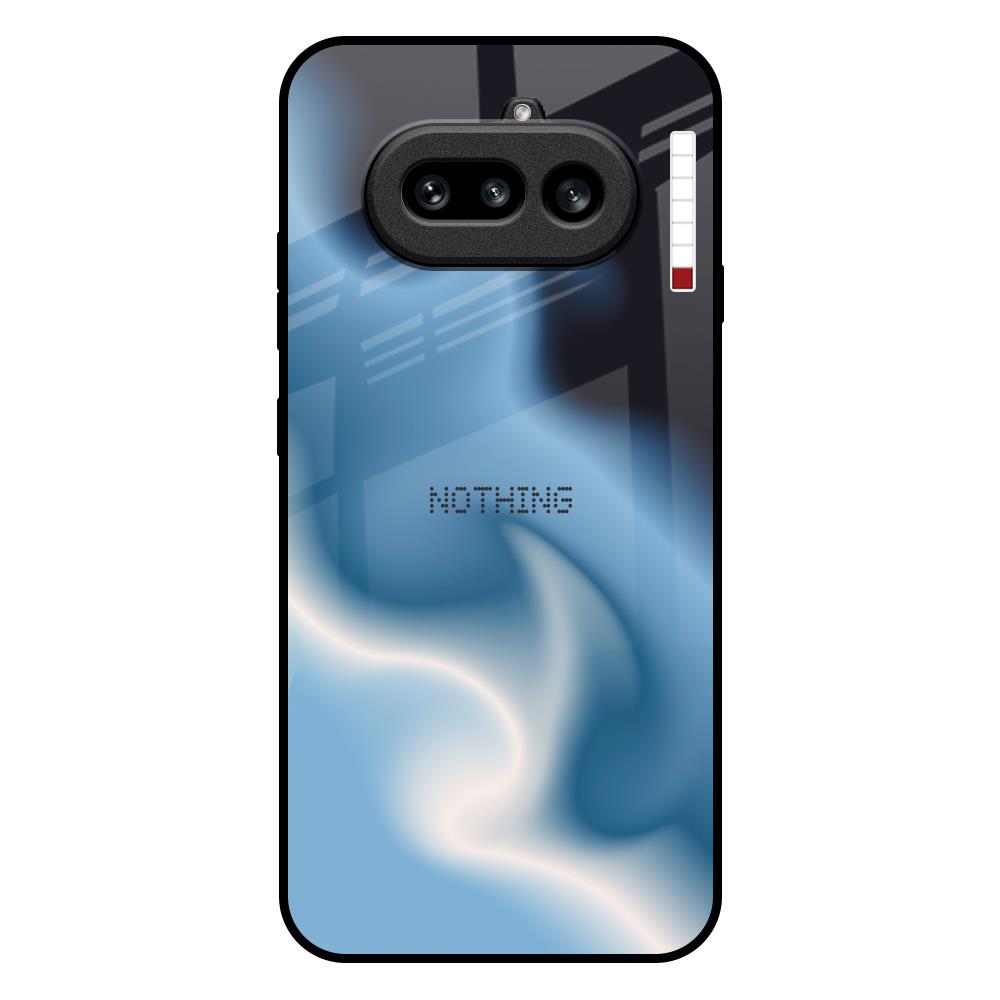 Blue Waves Nothing Phone 4a 5G Glass Back Cover Online