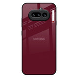 Classic Burgundy Nothing Phone 4a 5G Glass Back Cover Online