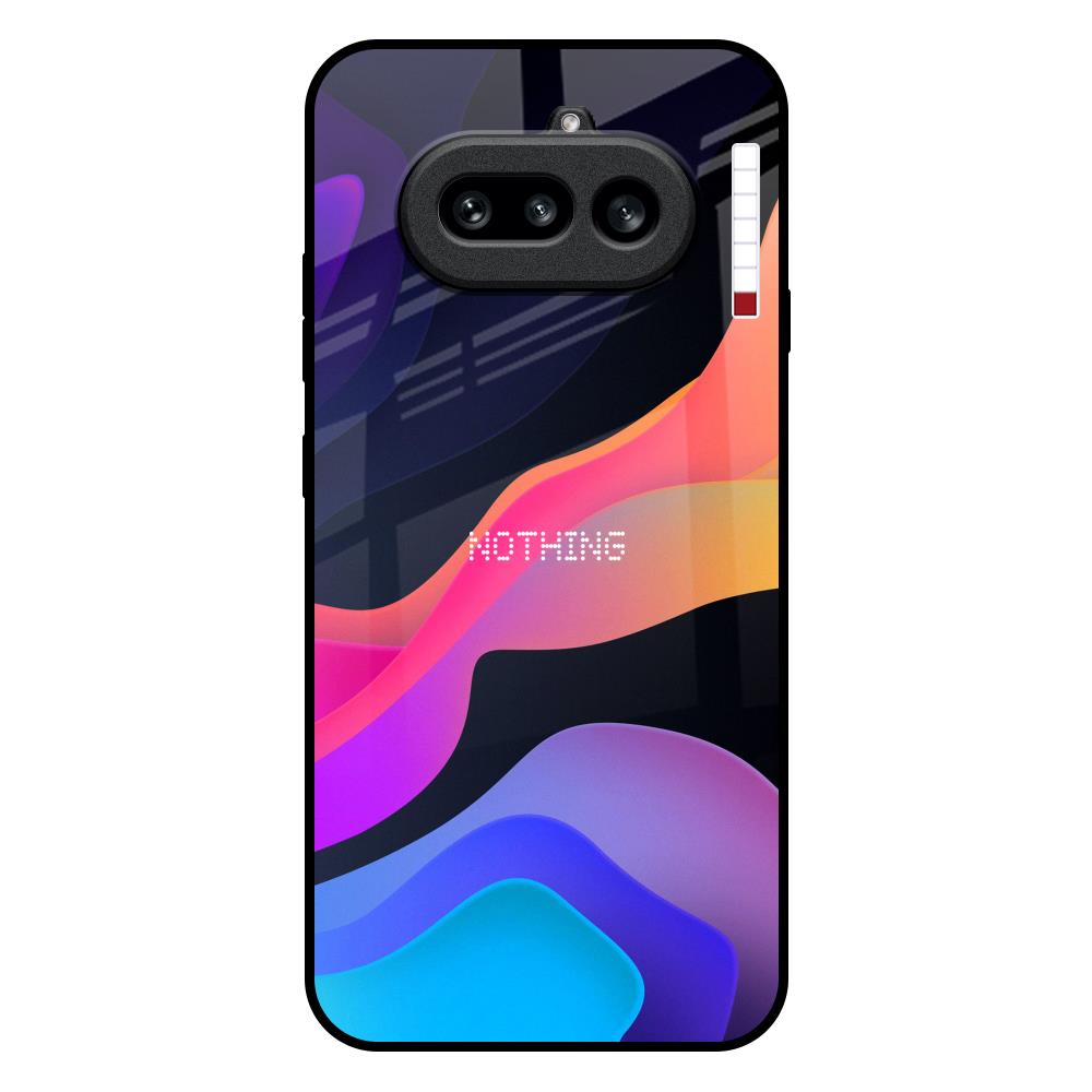 Colorful Fluid Nothing Phone 4a 5G Glass Back Cover Online