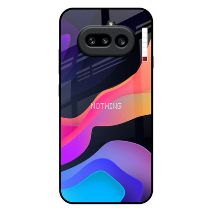 Colorful Fluid Nothing Phone 4a 5G Glass Back Cover Online