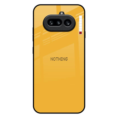 Fluorescent Yellow Nothing Phone 4a 5G Glass Back Cover Online