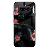 Tropical Art Flower Nothing Phone 4a 5G Glass Back Cover Online