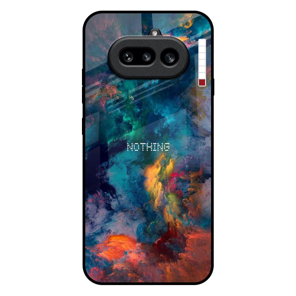 Colored Storm Nothing Phone 4a 5G Glass Back Cover Online