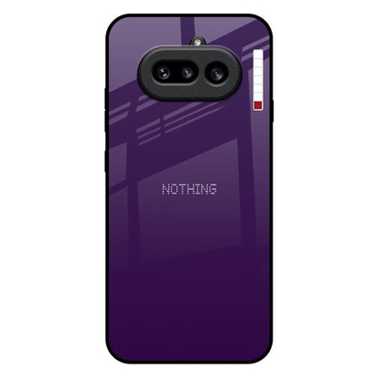 Dark Purple Nothing Phone 4a 5G Glass Back Cover Online