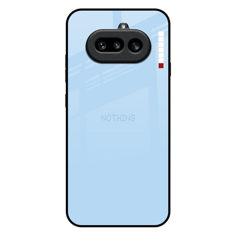 Pastel Sky Blue Nothing Phone 4a 5G Glass Back Cover Online