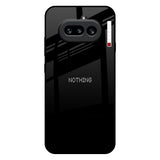 Jet Black Nothing Phone 4a 5G Glass Back Cover Online