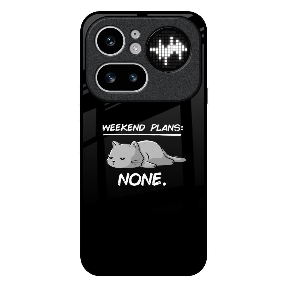 Weekend Plans Nothing Phone 4a Pro 5G Glass Back Cover Online