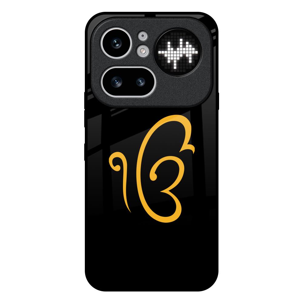 Luxury Fashion Initial Nothing Phone 4a Pro 5G Glass Back Cover Online
