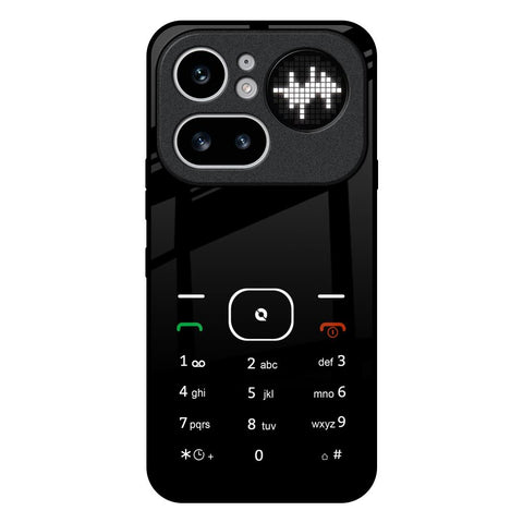 Classic Keypad Pattern Nothing Phone 4a Pro 5G Glass Back Cover Online