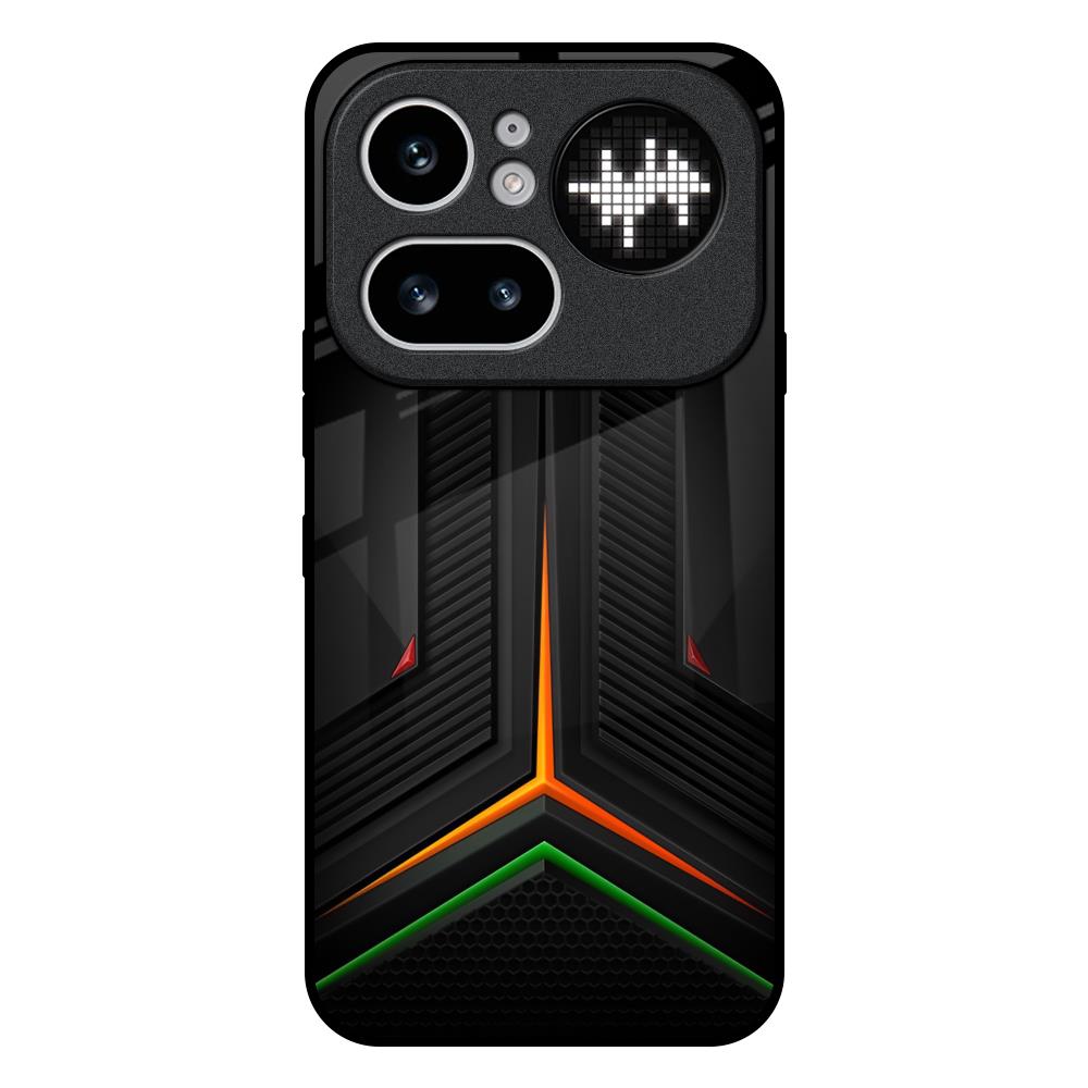 Modern Ultra Chevron Nothing Phone 4a Pro 5G Glass Back Cover Online