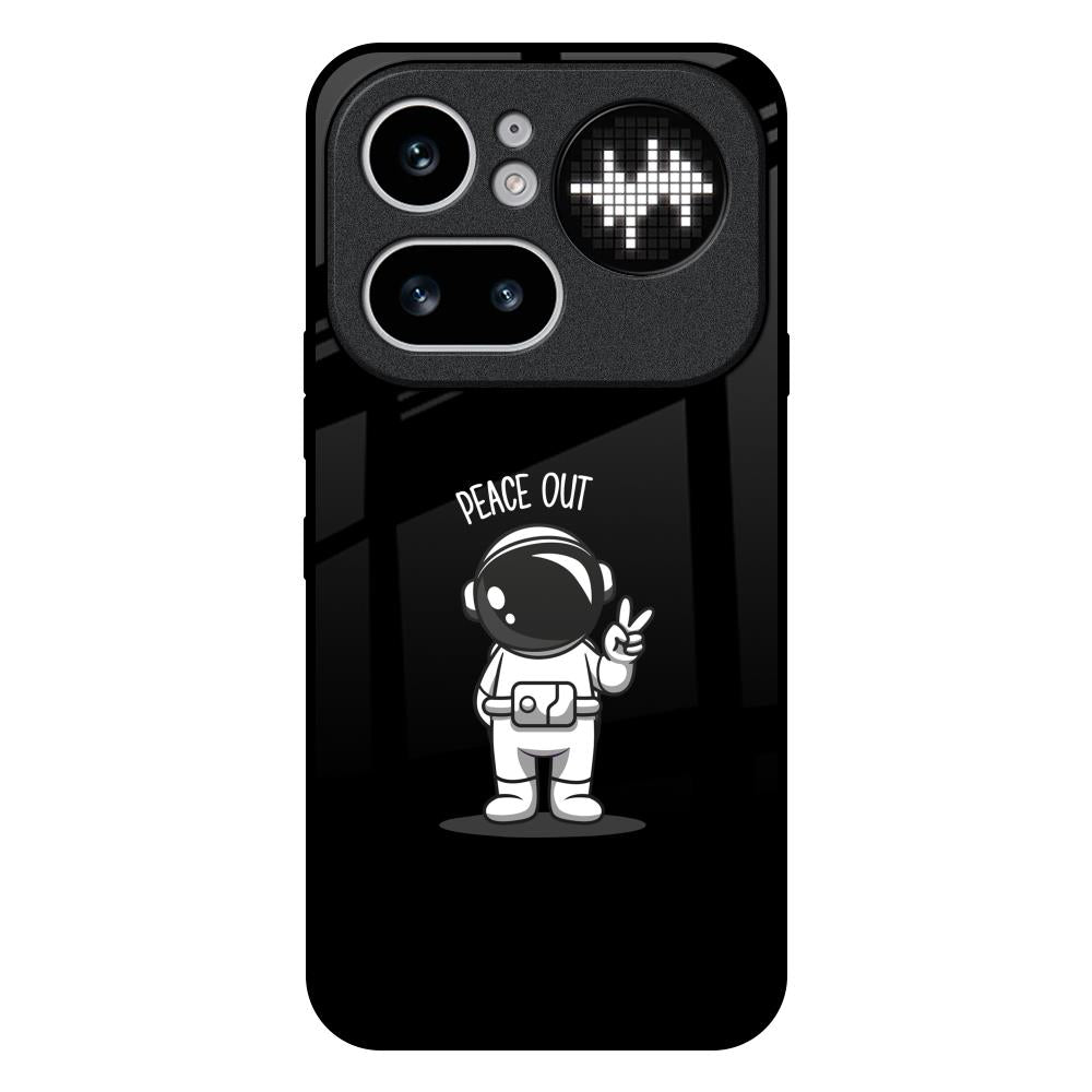Peace Out Astro Nothing Phone 4a Pro 5G Glass Back Cover Online