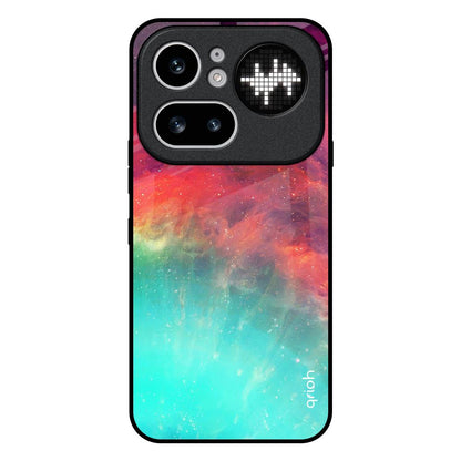 Colorful Aura Nothing Phone 4a Pro 5G Glass Back Cover Online
