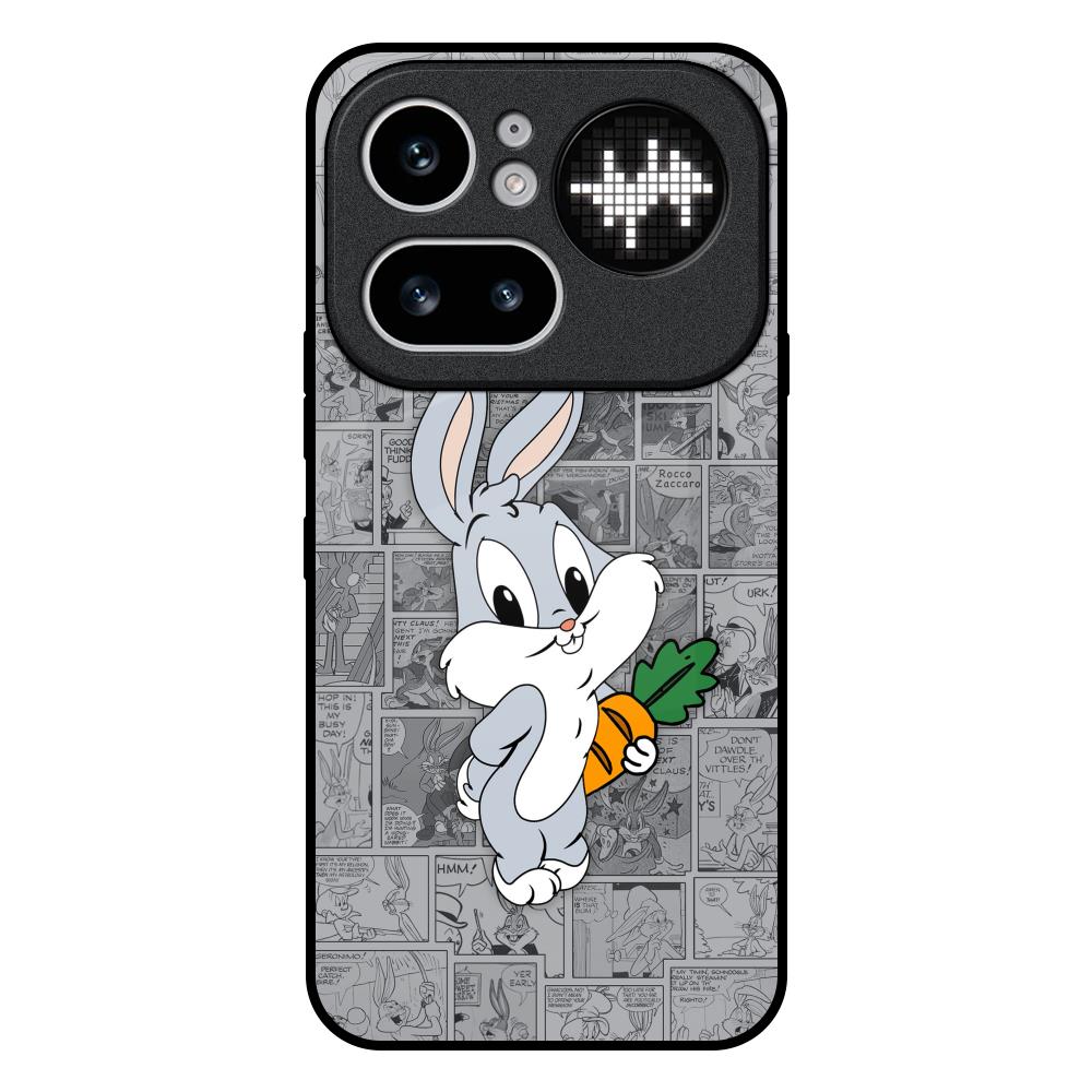 Cute Baby Bunny Nothing Phone 4a Pro 5G Glass Back Cover Online