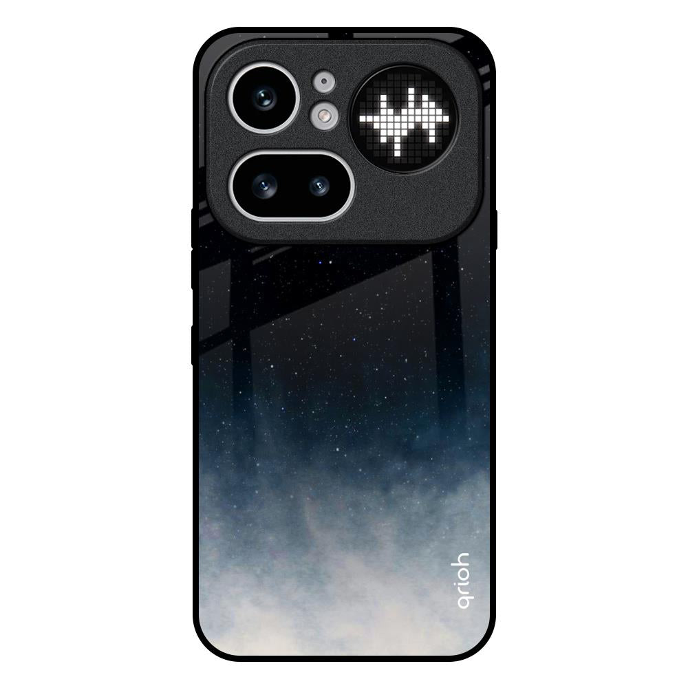 Black Aura Nothing Phone 4a Pro 5G Glass Back Cover Online
