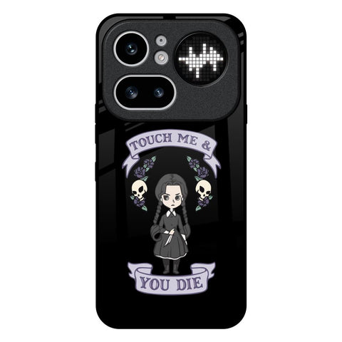 Touch Me & You Die Nothing Phone 4a Pro 5G Glass Back Cover Online