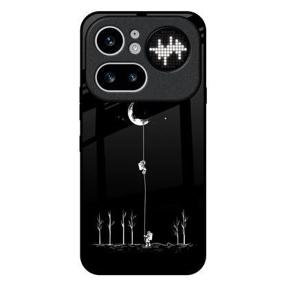 Catch the Moon Nothing Phone 4a Pro 5G Glass Back Cover Online