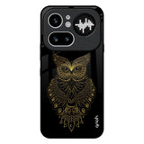 Golden Owl Nothing Phone 4a Pro 5G Glass Back Cover Online