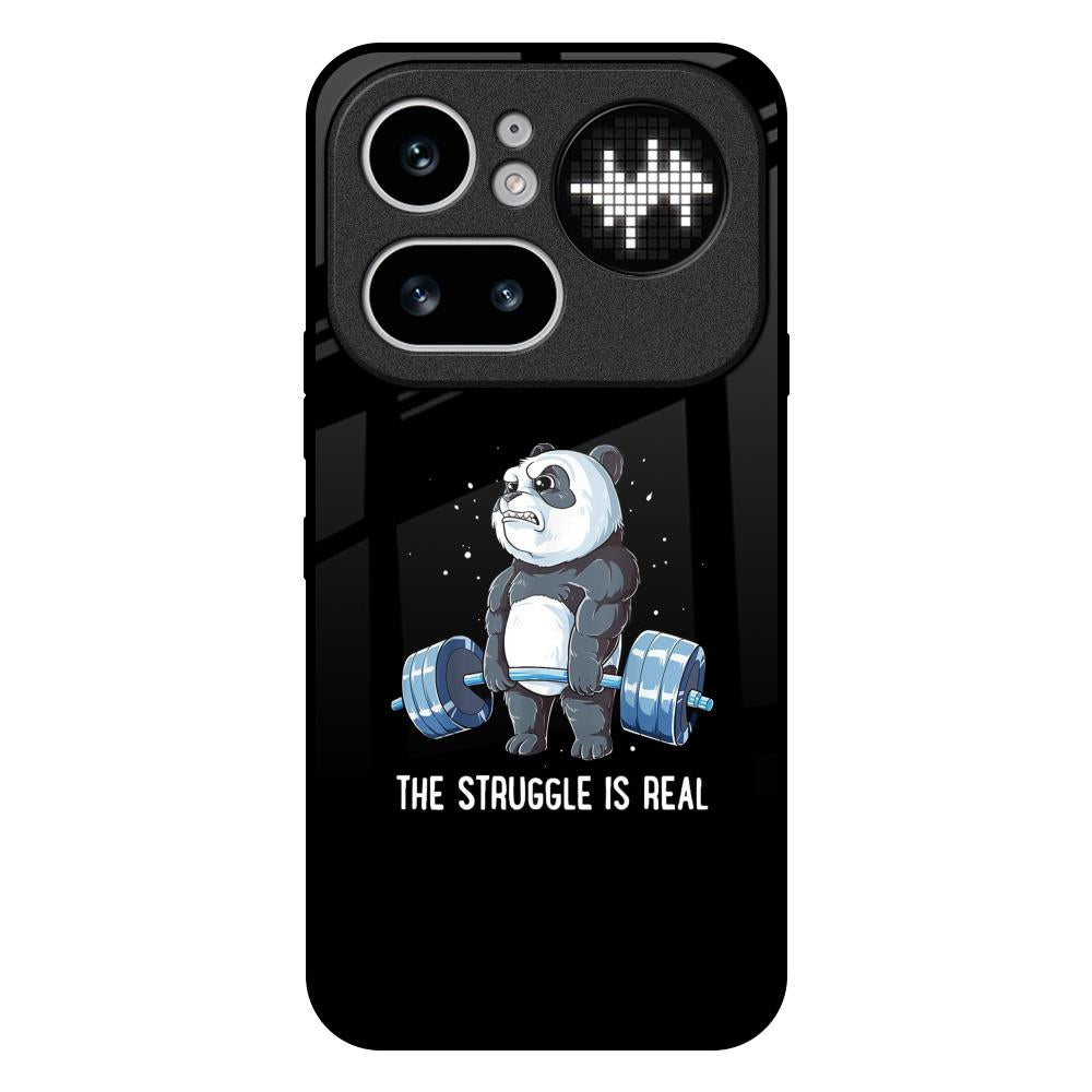 Real Struggle Nothing Phone 4a Pro 5G Glass Back Cover Online