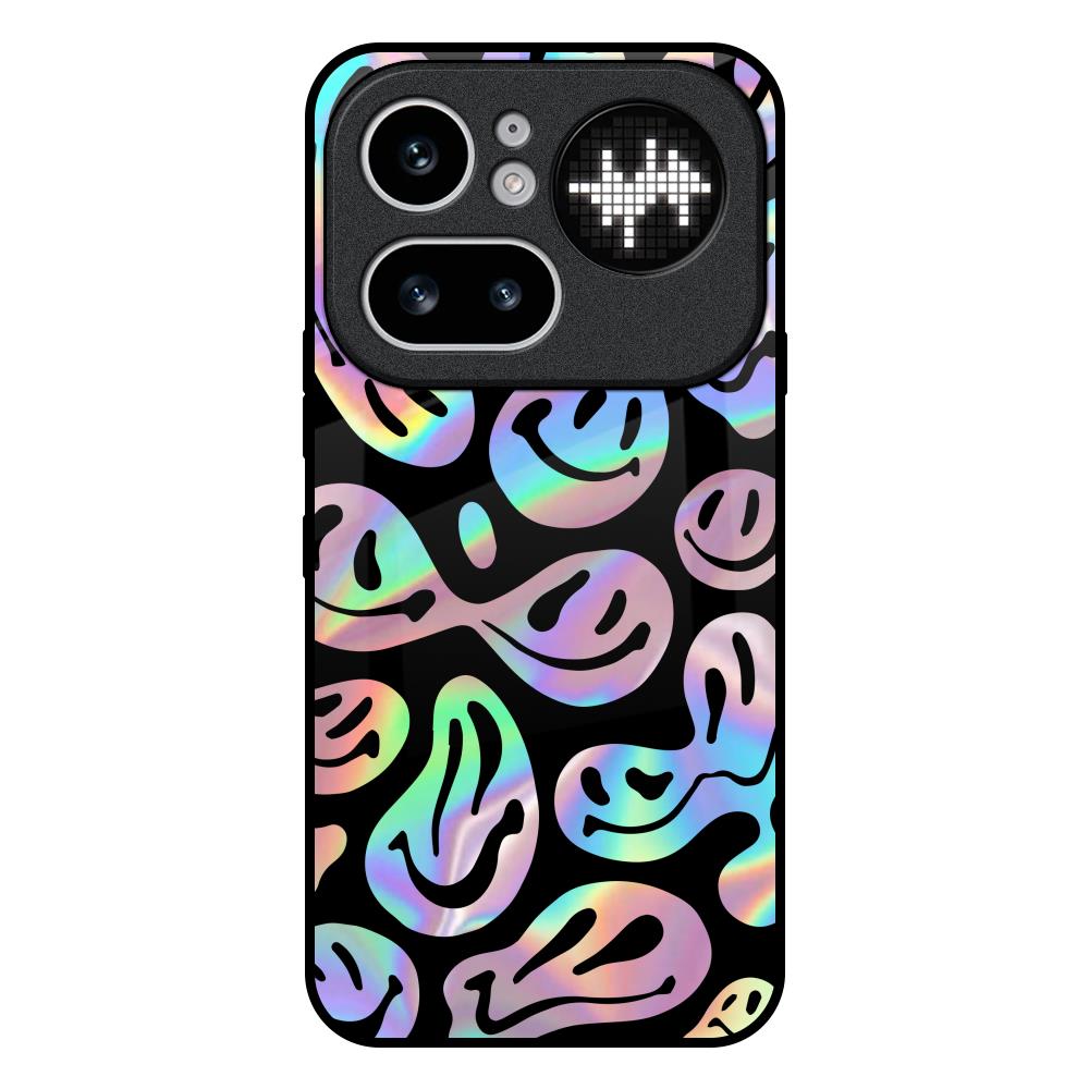 Acid Smile Nothing Phone 4a Pro 5G Glass Back Cover Online