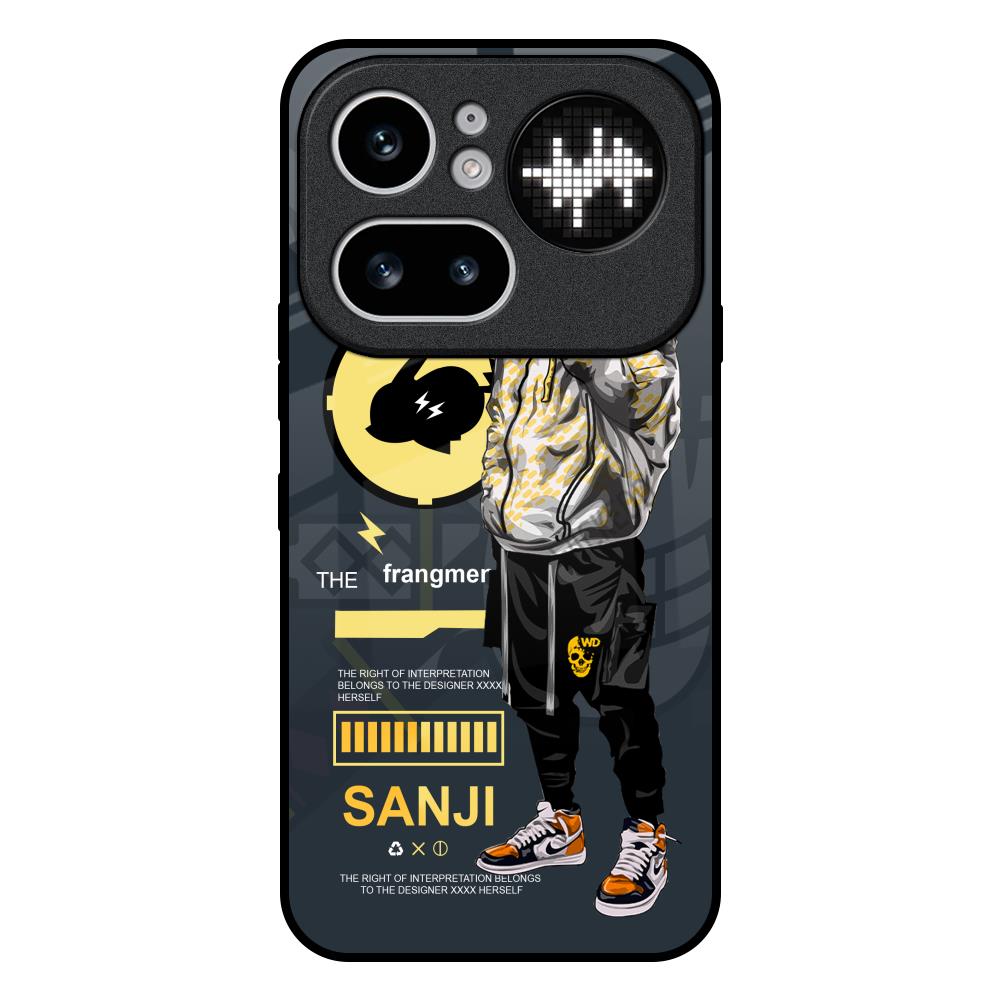Cool Sanji Nothing Phone 4a Pro 5G Glass Back Cover Online