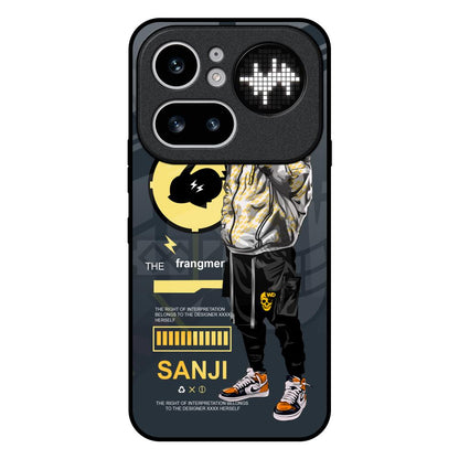 Cool Sanji Nothing Phone 4a Pro 5G Glass Back Cover Online