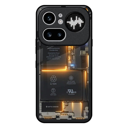 Glow Up Skeleton Nothing Phone 4a Pro 5G Glass Back Cover Online
