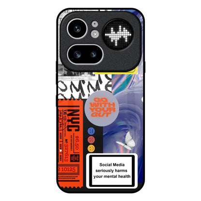 Smile for Camera Nothing Phone 4a Pro 5G Glass Back Cover Online