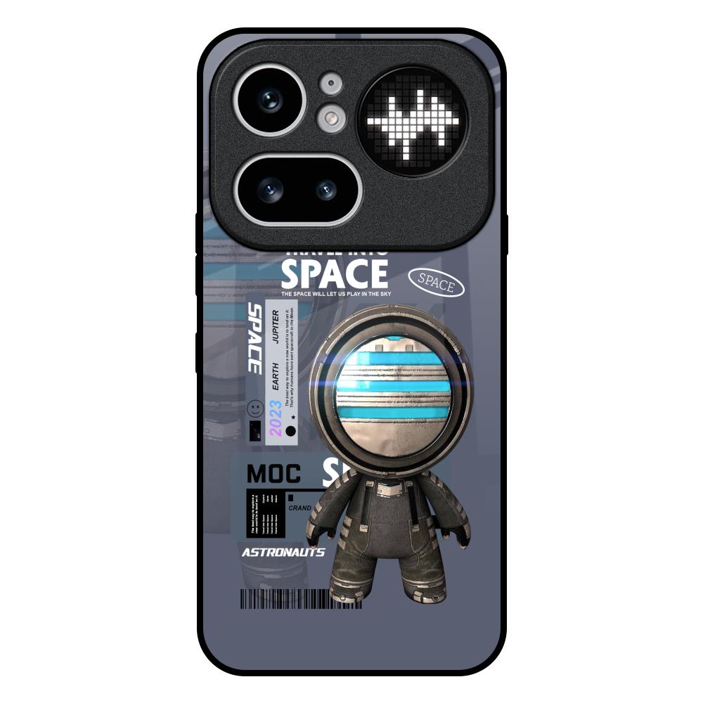 Space Travel Nothing Phone 4a Pro 5G Glass Back Cover Online