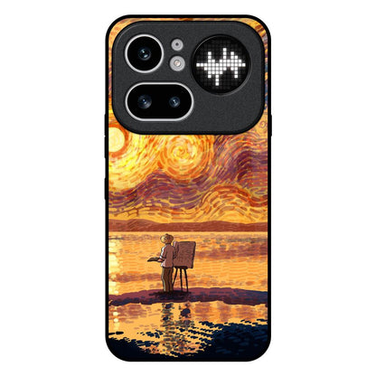 Sunset Vincent Nothing Phone 4a Pro 5G Glass Back Cover Online
