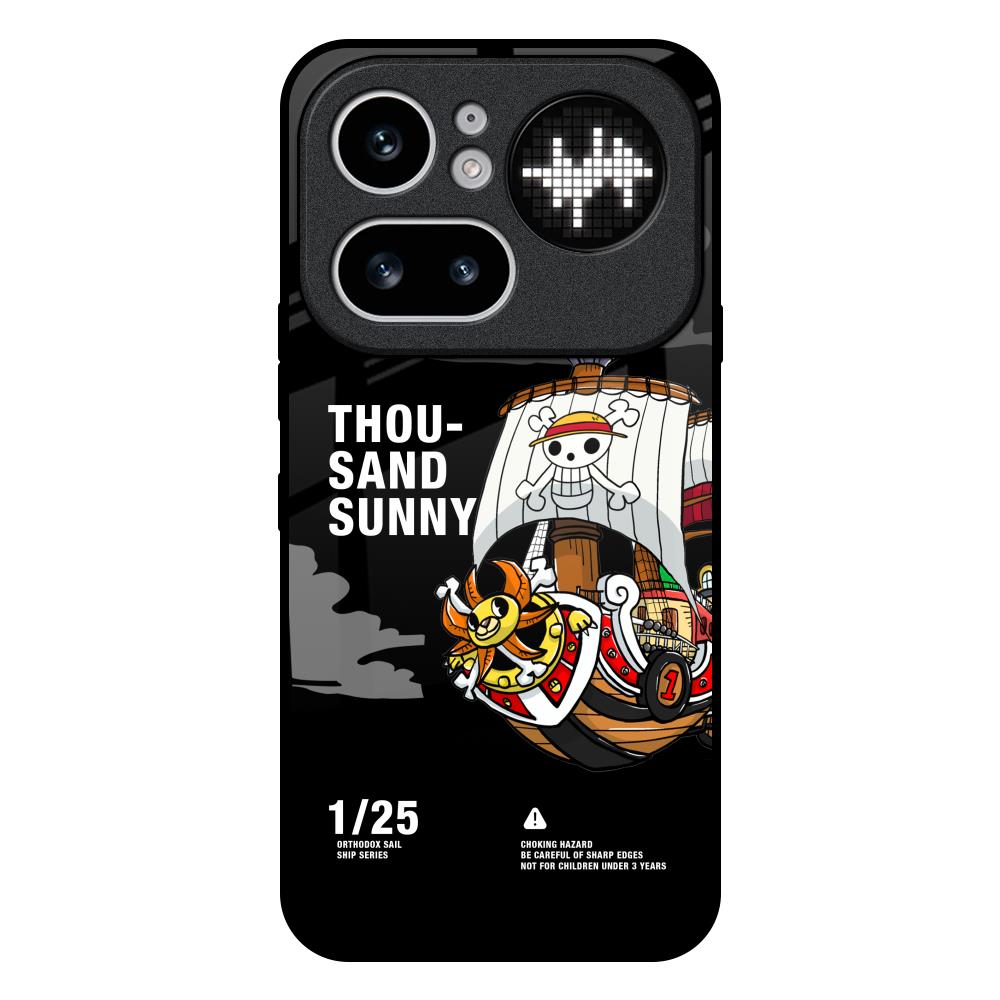 Thousand Sunny Nothing Phone 4a Pro 5G Glass Back Cover Online
