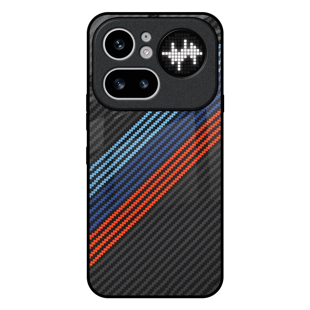 Carbon Inspired Nothing Phone 4a Pro 5G Glass Back Cover Online