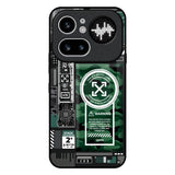 Green Camo Circuit Nothing Phone 4a Pro 5G Glass Back Cover Online