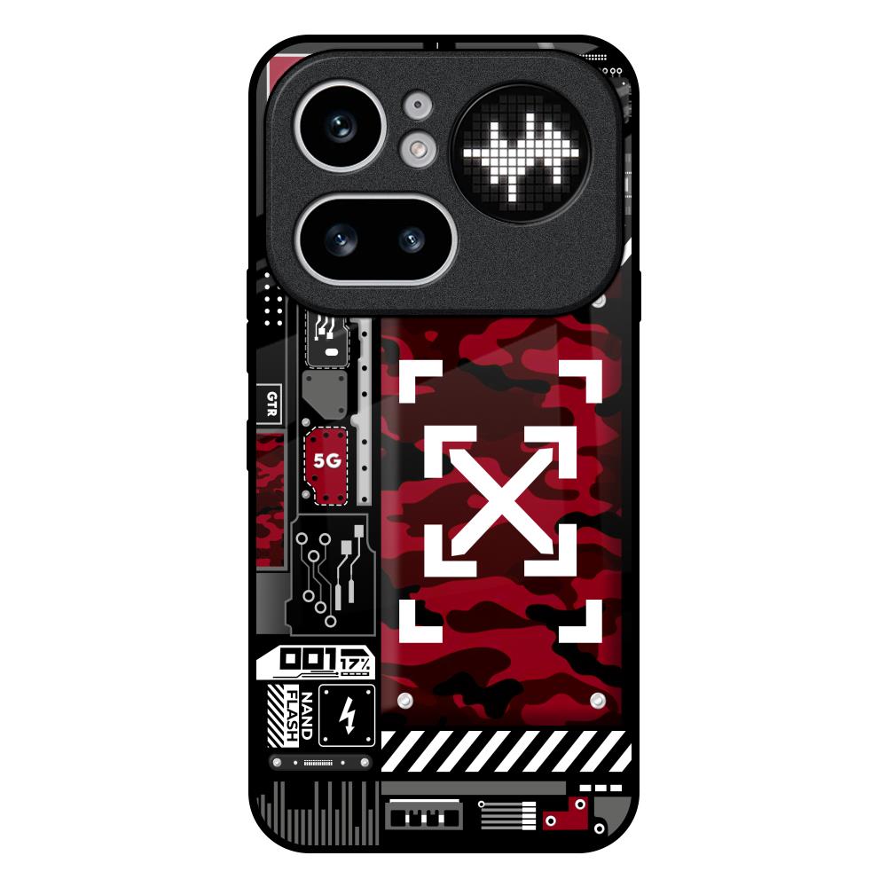 Technology Art Nothing Phone 4a Pro 5G Glass Back Cover Online
