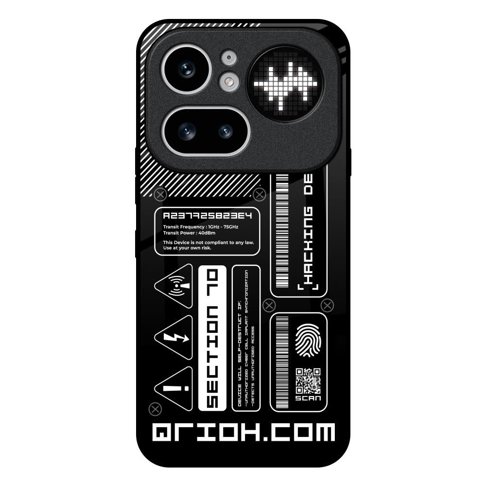 Futuristic Art Nothing Phone 4a Pro 5G Glass Back Cover Online