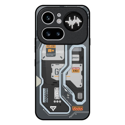 Retro Futuristic Nothing Phone 4a Pro 5G Glass Back Cover Online
