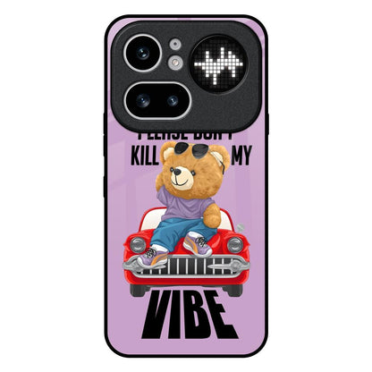 Don't Kill My Vibe Nothing Phone 4a Pro 5G Glass Back Cover Online