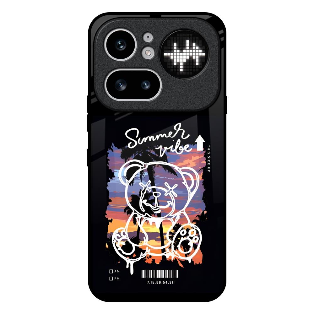 Summer Vibe Nothing Phone 4a Pro 5G Glass Back Cover Online