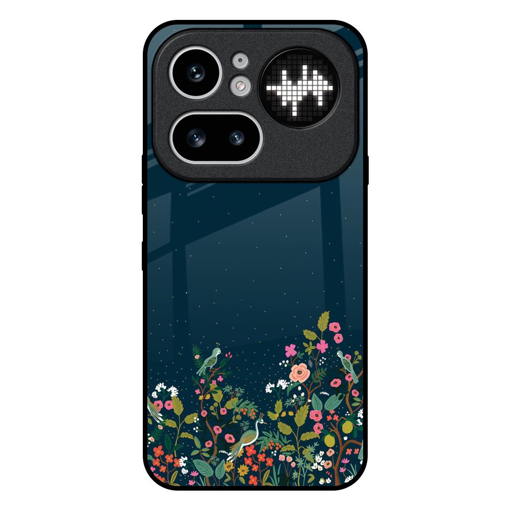 Small Garden Nothing Phone 4a Pro 5G Glass Back Cover Online