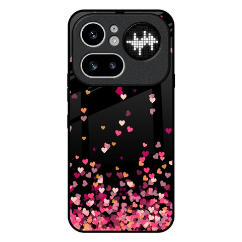 Heart Rain Fall Nothing Phone 4a Pro 5G Glass Back Cover Online